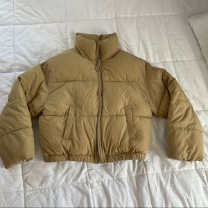 Berksha cropped puffer